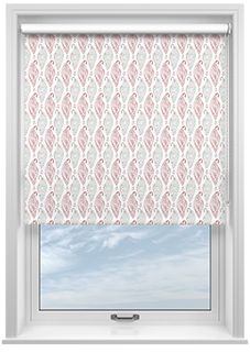 Wollerton, Emperor Red - Twist&Fit Roller Blind